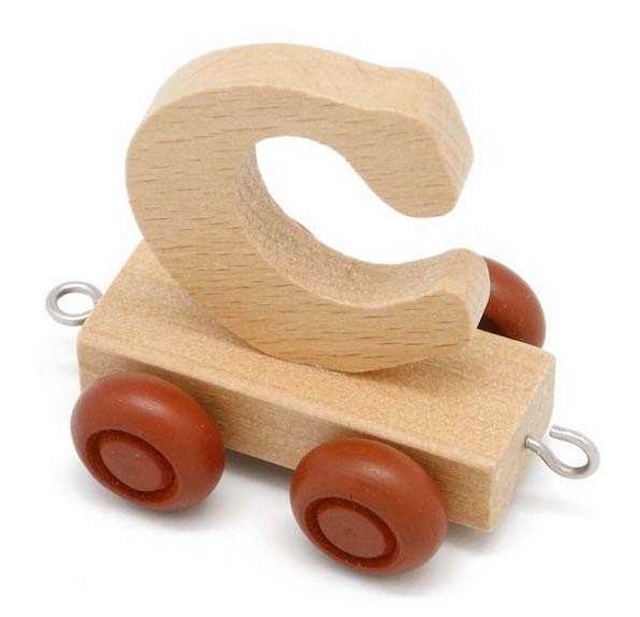 Kaper Kidz Name Train Carriage Letter C