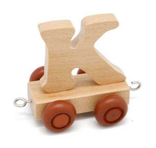 Kaper Kidz Name Train Carriage Letter K