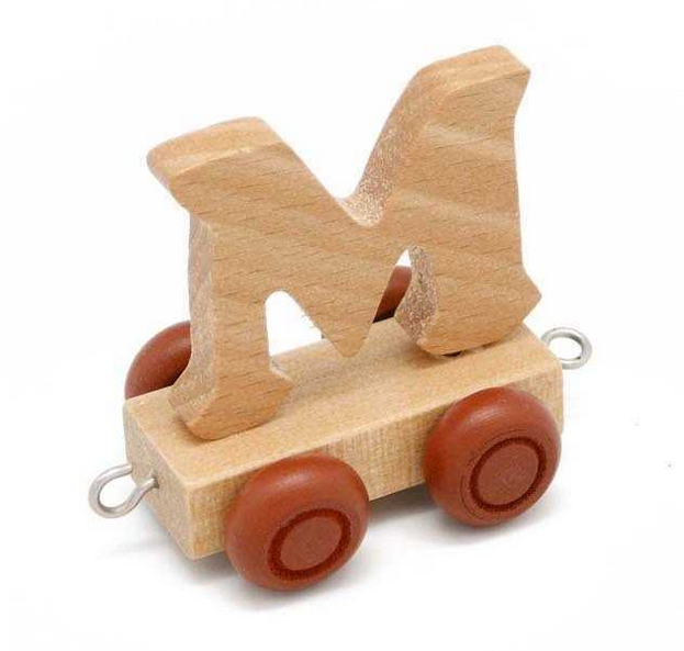 Kaper Kidz Name Train Carriage Letter M