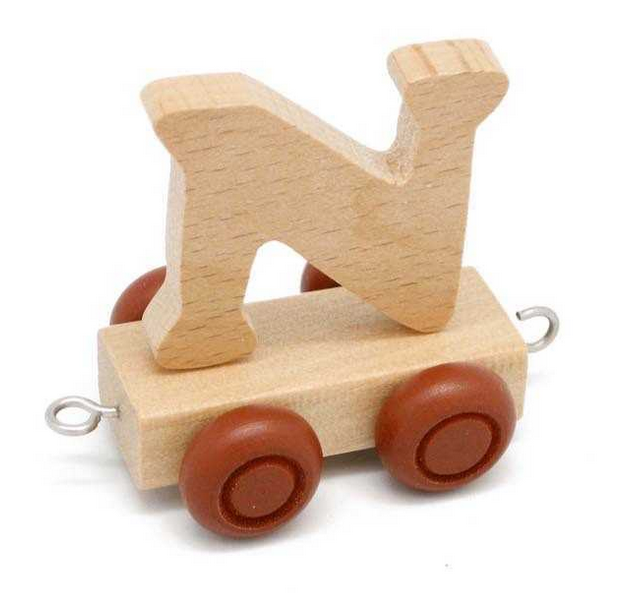 Kaper Kidz Name Train Carriage Letter N