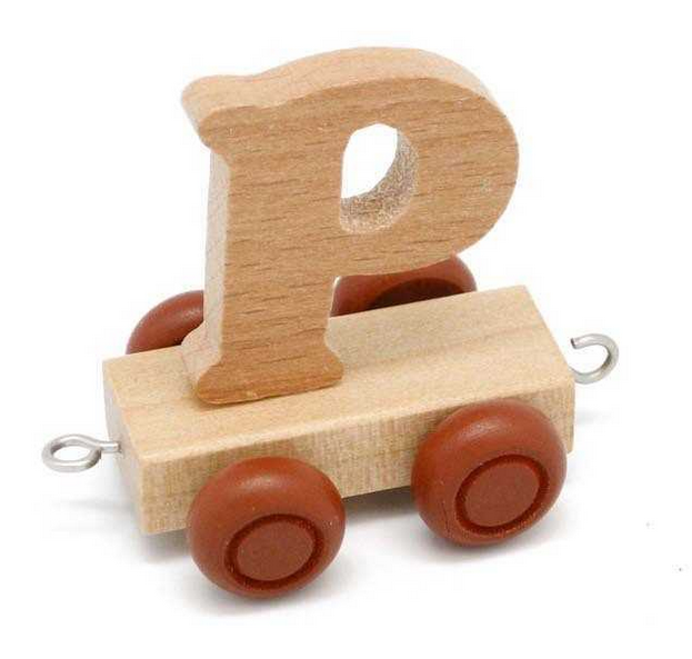 Kaper Kidz Name Train Carriage Letter P