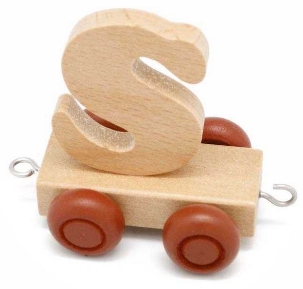 Kaper Kidz Name Train Carriage Letter S