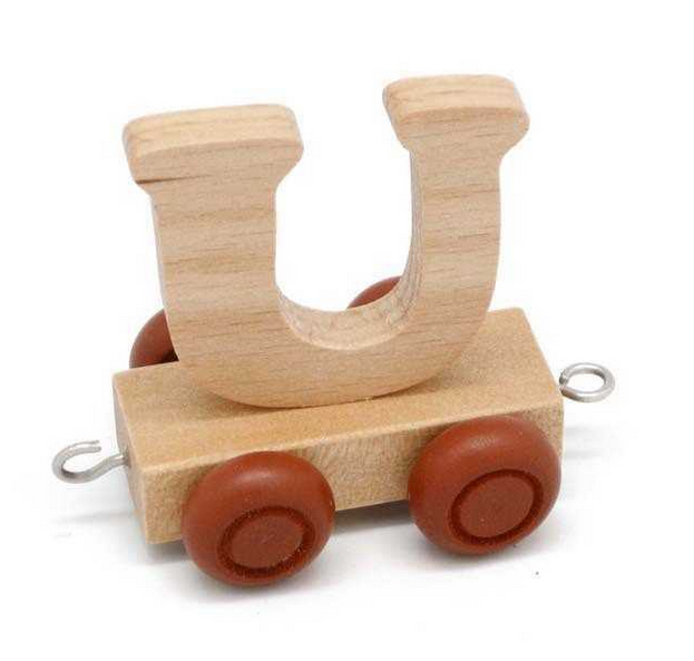 Kaper Kidz Name Train Carriage Letter U