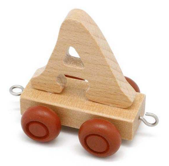 Kaper Kidz Name Train Carriage Letter A