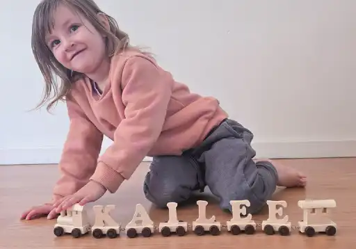 Kaper Kidz Name Train Kailee
